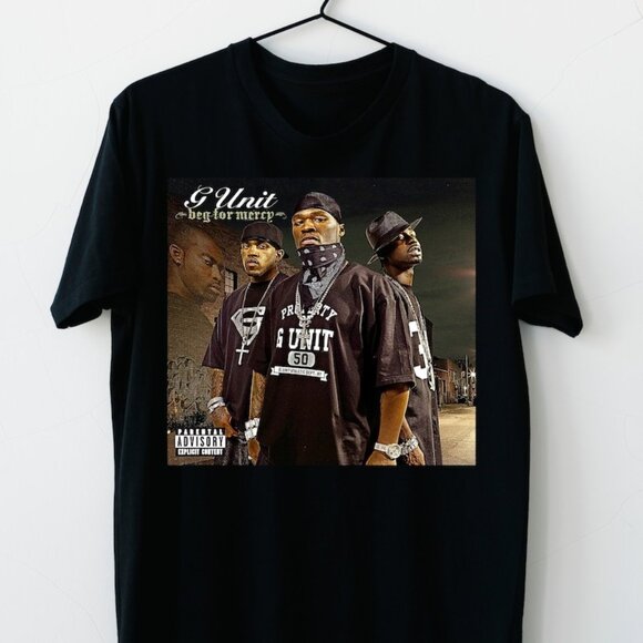 G-Unit 50 Cent Rap Hip-Hop Graphic T-Shirt Music Band Streetwear Fan Gift Tee 05 - Picture 1 of 5